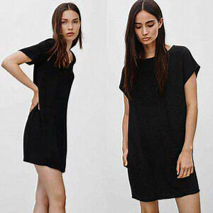 NWT Aritzia Wilfred Free Black Nori Dress Women Size‎ XS